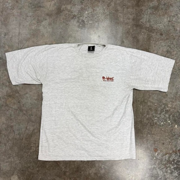 Vintage 90s‎ B Ware Risk Everything Skater Tee Size L - Picture 3 of 4